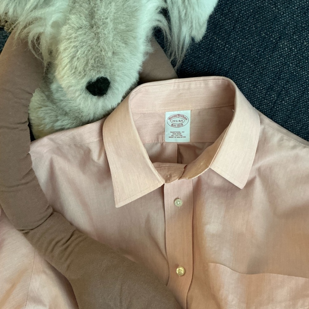 Brooks Brothers Traditional Fit 
15 1/2-4/5